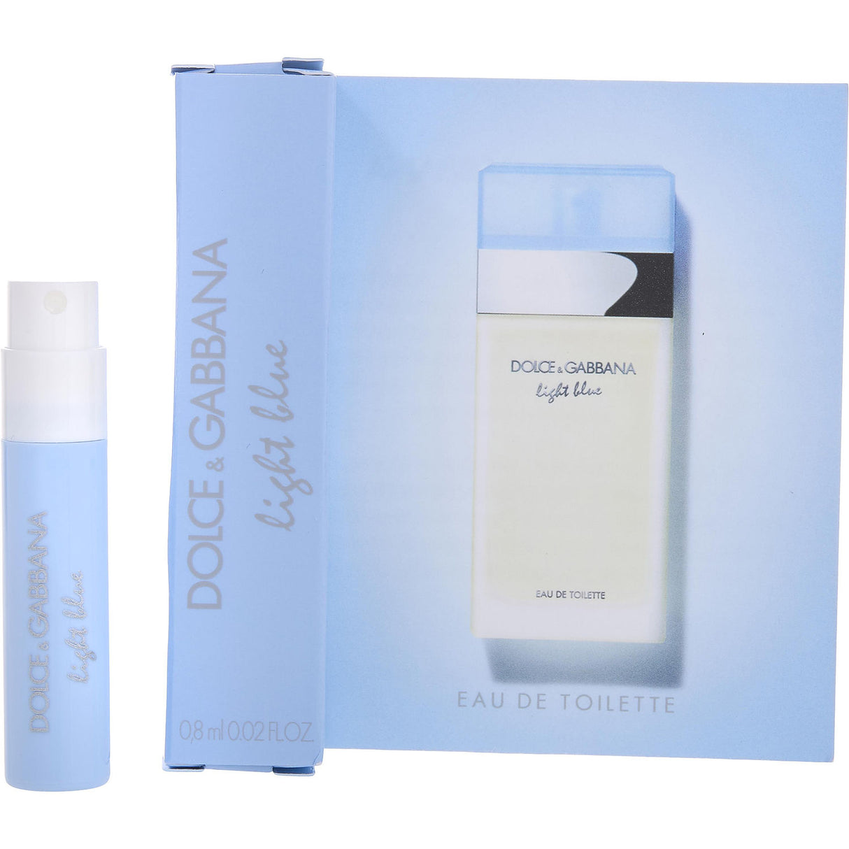 D & G LIGHT BLUE by Dolce & Gabbana - EDT VIAL ON CARD - Women