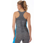 Activewear 2PC Set Color Block Racerback Top W/Leggings 153182 by InstantFigure INC