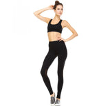 Activewear Mesh Panel Leggings - 1531301 by InstantFigure INC