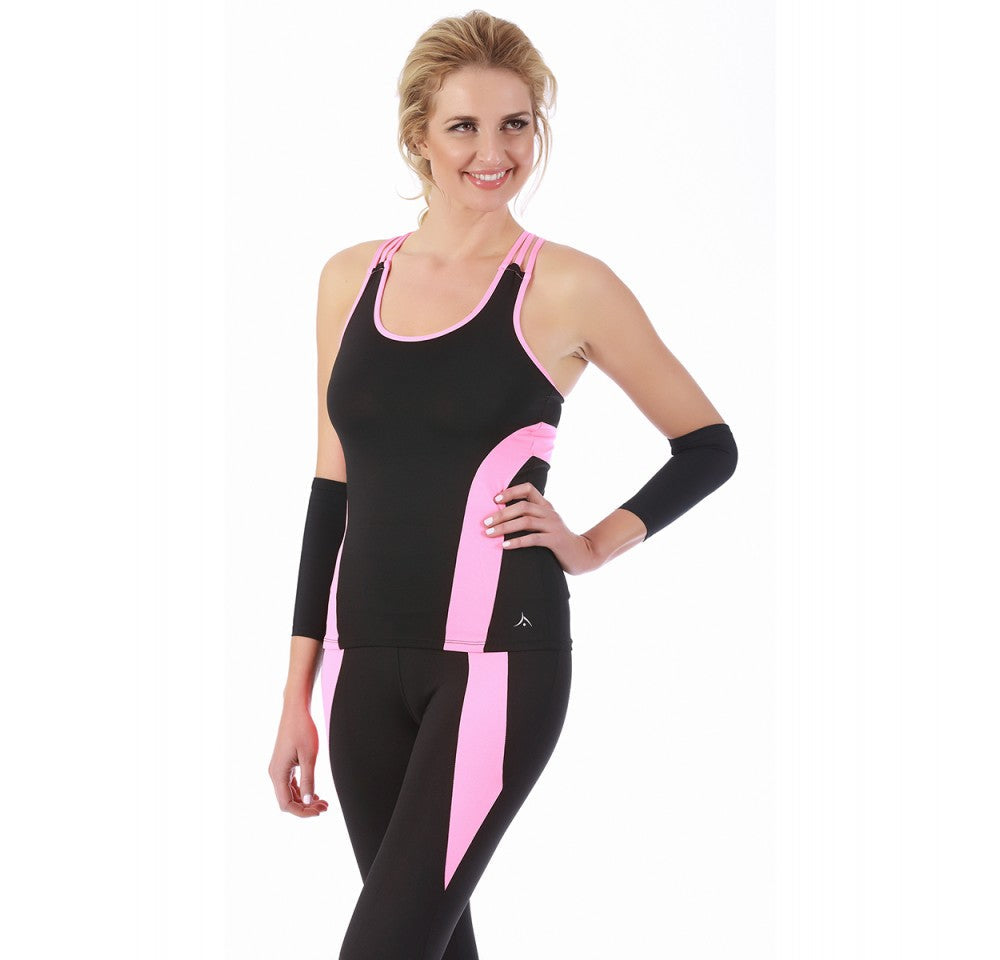 Activewear 2PC Set W/Three Strap Top & Leggings 153823 by InstantFigure INC