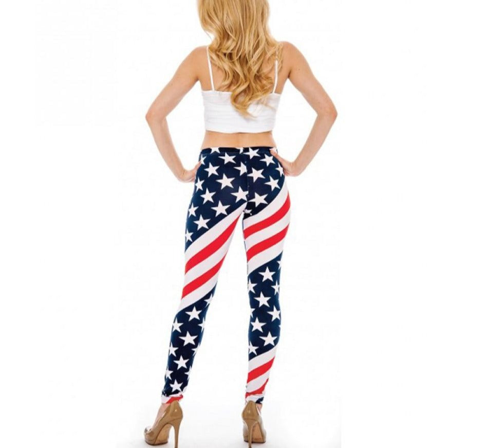 Patriotic Leggings 1539522 by InstantFigure INC