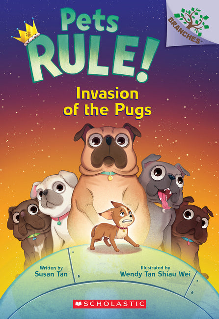 Invasion of the Pugs: A Branches Book (Pets Rule! #5) - Paperback by Books by splitShops