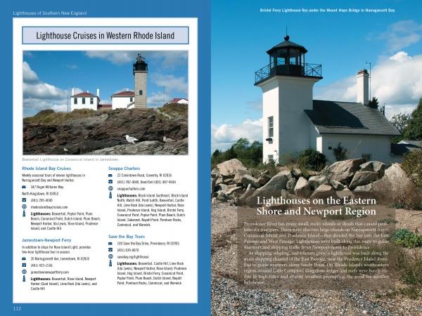 Lighthouses and Coastal Attractions of Southern New England by Schiffer Publishing