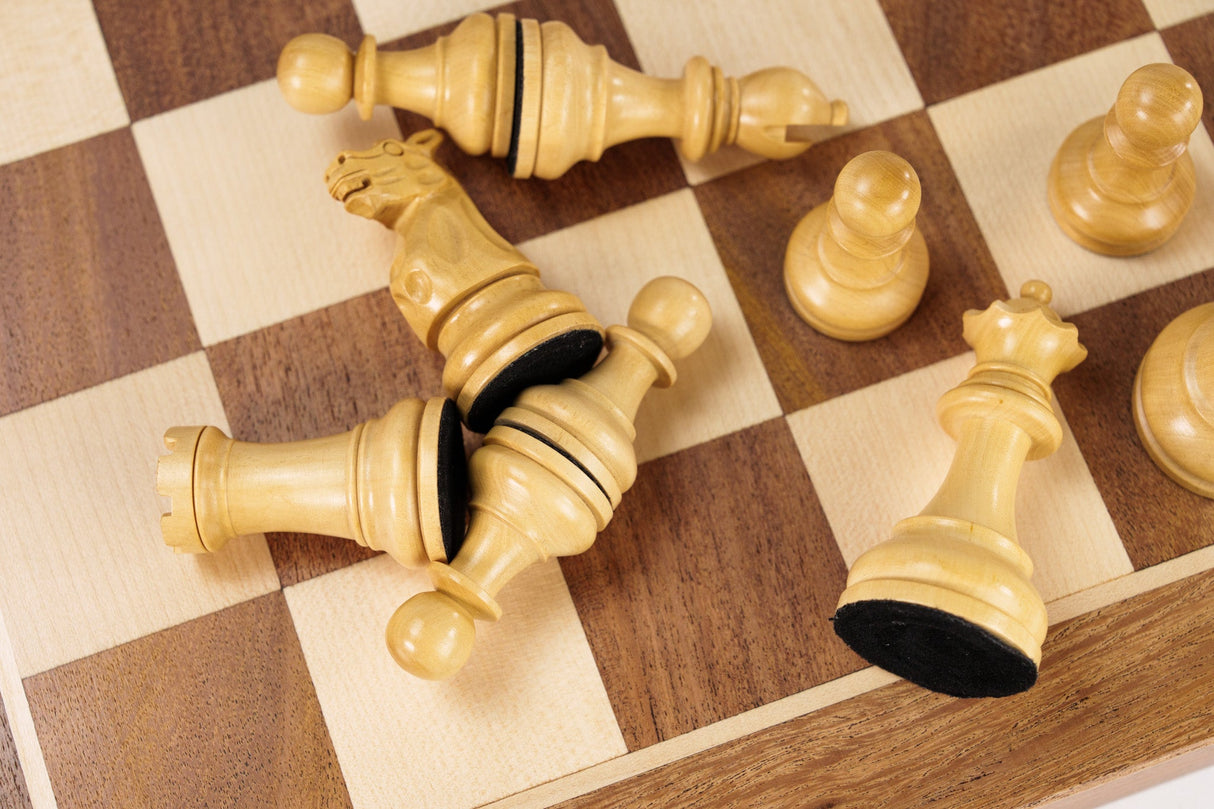 16" Folding Magnetic Wooden Chess Set by Chess House