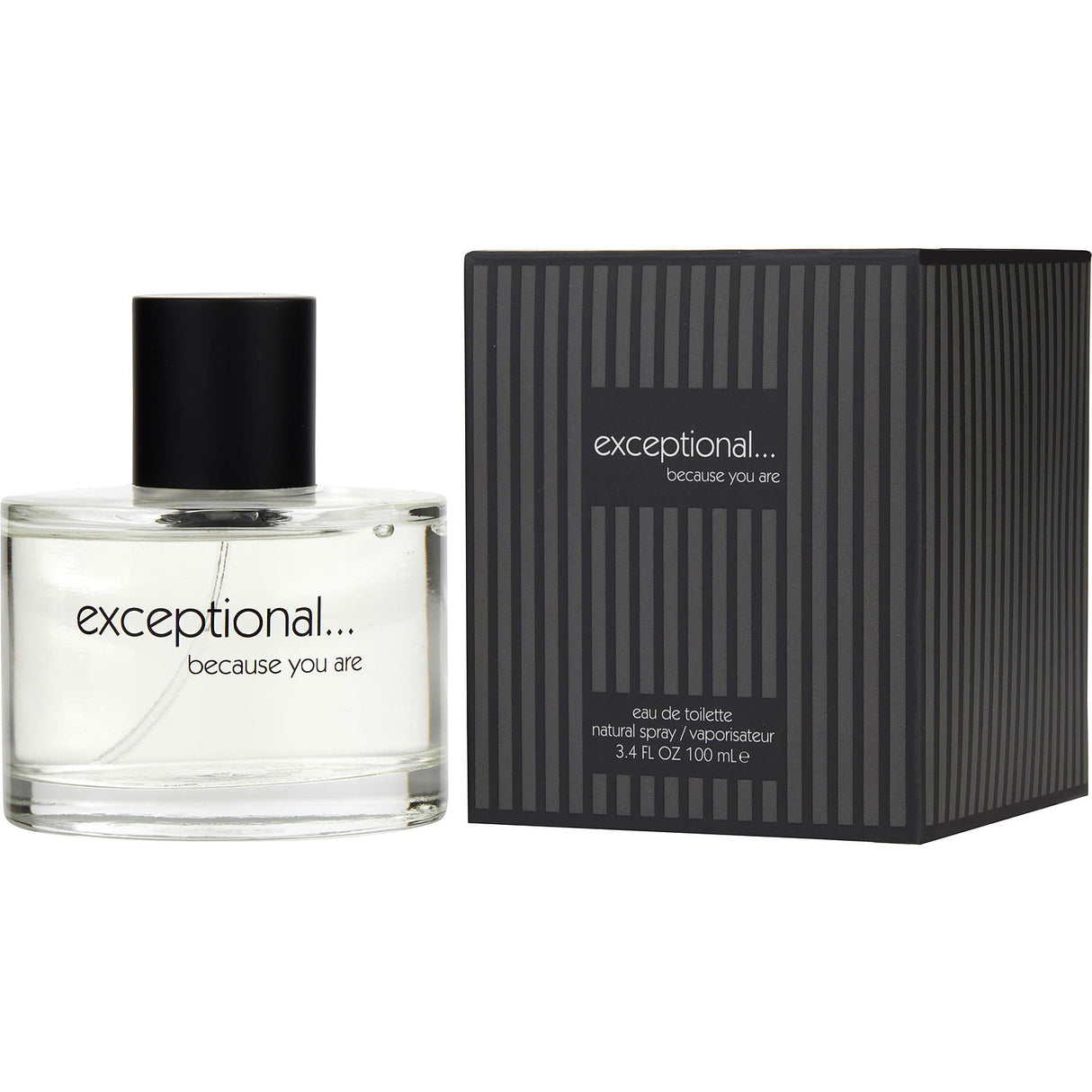 EXCEPTIONAL-BECAUSE YOU ARE by Exceptional Parfums - EDT SPRAY 3.4 OZ - Men