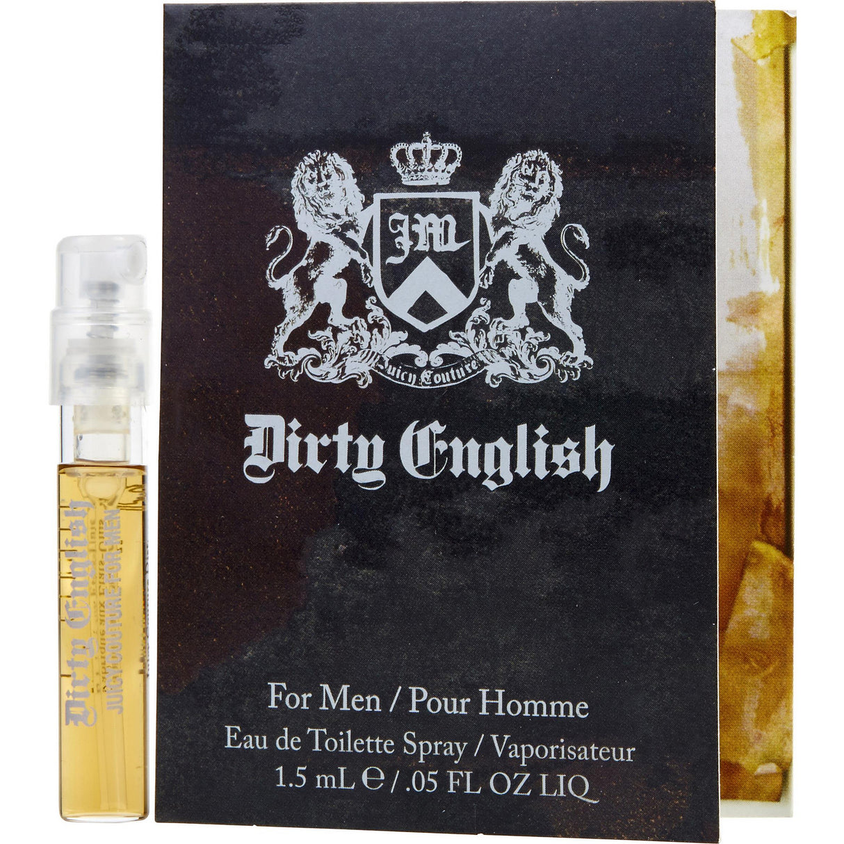 DIRTY ENGLISH by Juicy Couture - EDT SPRAY VIAL ON CARD - Men