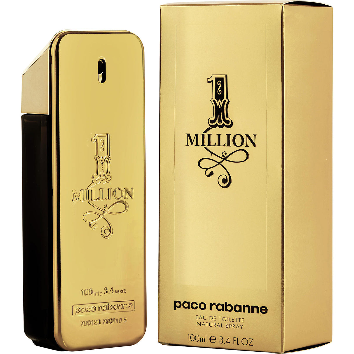 PACO RABANNE 1 MILLION by Paco Rabanne - EDT SPRAY 3.4 OZ - Men