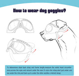 Dog Sunglasses/Goggles, Pet Glasses with Adjustable Strap for Medium or Large Dogs _mkpt44 by Js House