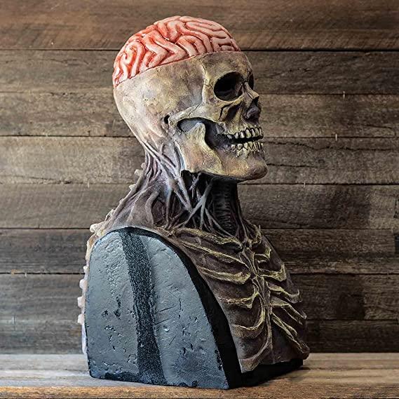 Handmade Halloween Full Head Skull Mask by Js House - Vysn