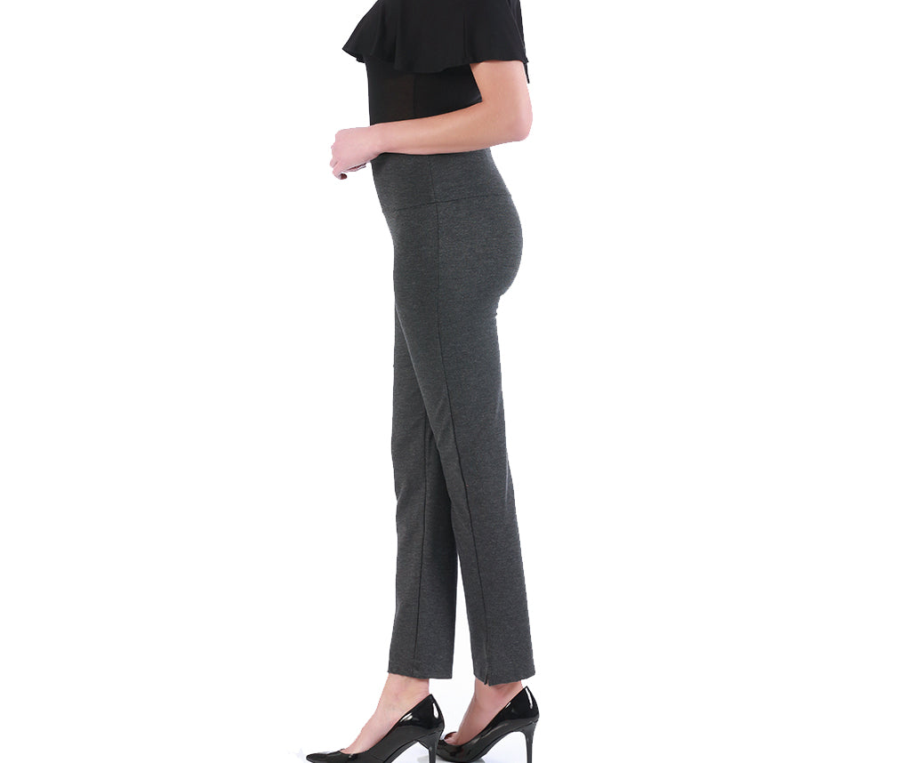 InstantFigure Straight Leg Pant W/Slit 16801M by InstantFigure INC