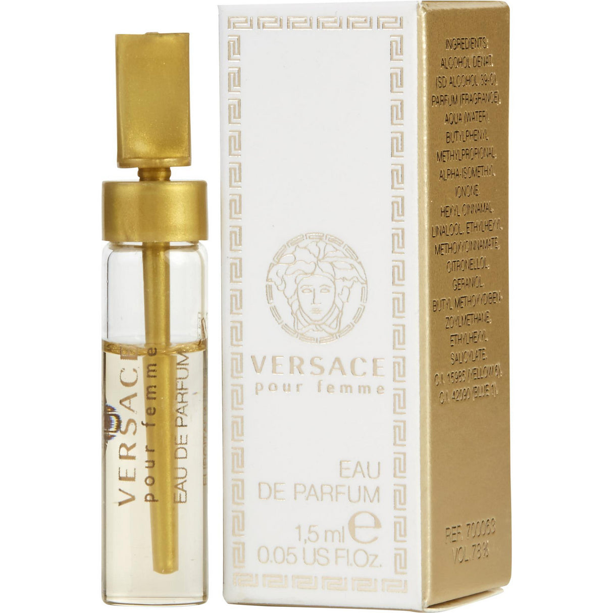 VERSACE POUR FEMME by Gianni Versace - EAU DE PARFUM VIAL ON CARD - Women