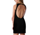 InstantFigure Boatneck Short Dress W/Open Back 168758 by InstantFigure INC