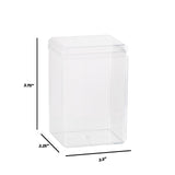 Clear Acrylic Boxes 2.5"x2.25"x3.75" 24 Pack by Hammont