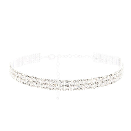 Crystal Baguette Choker by BeyondEnvy