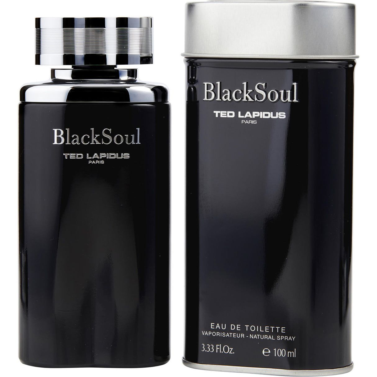 BLACK SOUL by Ted Lapidus - EDT SPRAY 3.3 OZ - Men