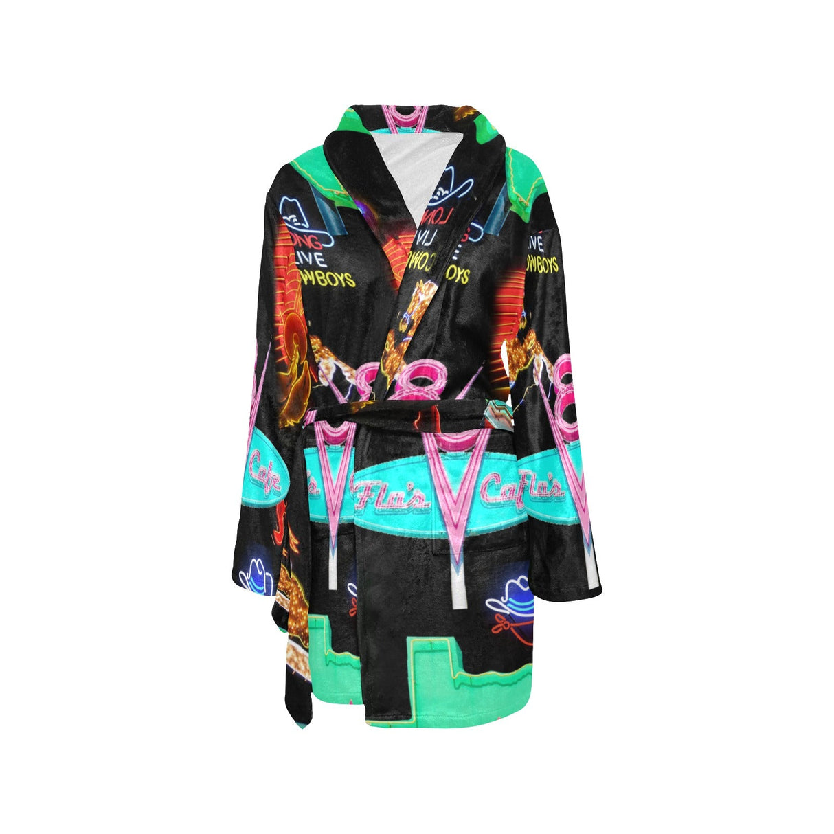 Vegas Neon Women's Western Bath Robe by Baha Ranch Western Wear