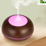 Mistyrious Essential Oil Humidifier Natural Oak Design With Easy Remote by VistaShops