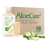 Pure Aloe Vera Juice Natural Flavor - USDA Certified Organic by AloeCure