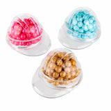 Cap Shaped Acrylic Candy Boxes 24 Pack 1.33"X2.59"X2.04" by Hammont