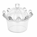 Crown Shaped Acrylic Candy Boxes 16 Pack 2.95"X2.75" by Hammont