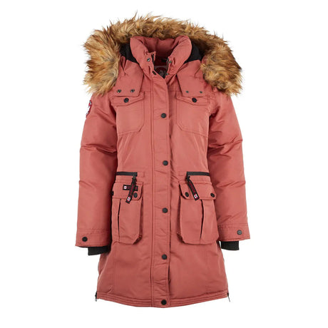 Canada Weather Gear Women's Parka with Faux Fur Trim Hooded by PROOZY