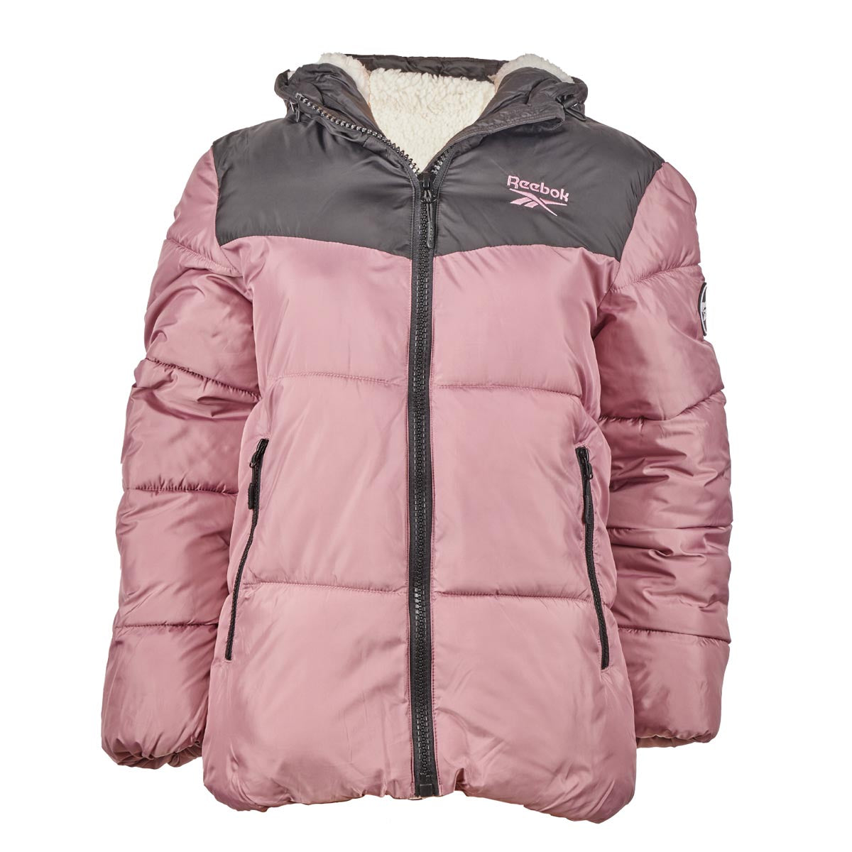 Reebok Women's Hooded Puffer Jacket by PROOZY