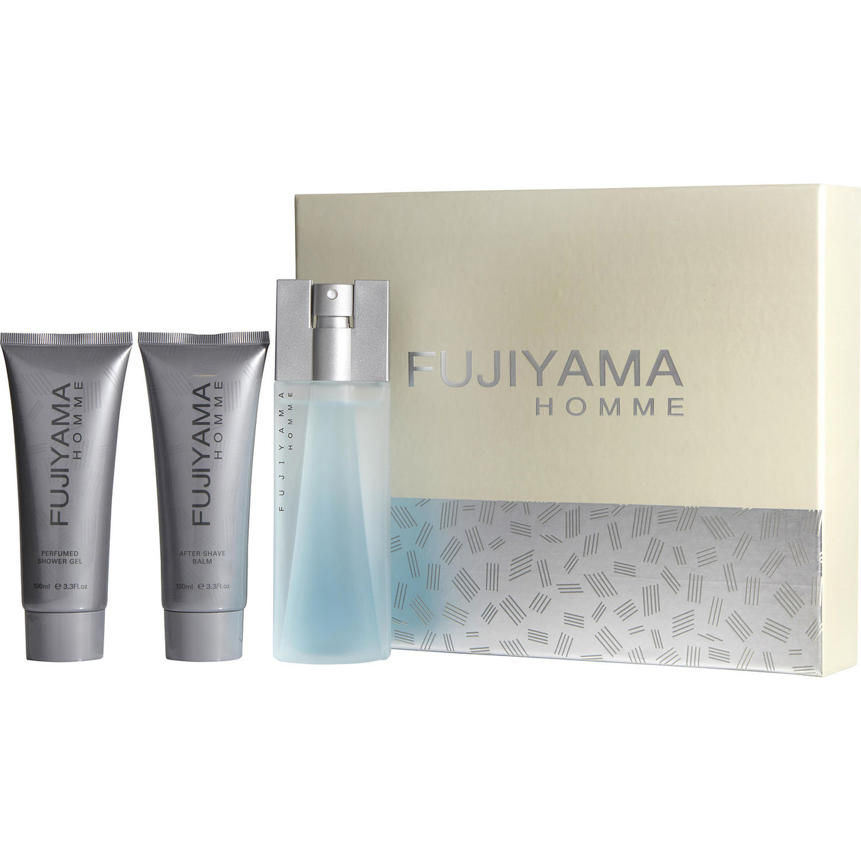 FUJIYAMA by Succes de Paris - EDT SPRAY 3.3 OZ & AFTERSHAVE BALM 3.3 OZ & SHOWER GEL 3.3 OZ - Men