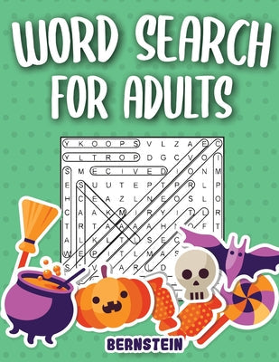 Word Search for Adults: 200 Word Search Puzzles for Adults with Solutions - Large Print - Halloween Edition - Paperback by Books by splitShops