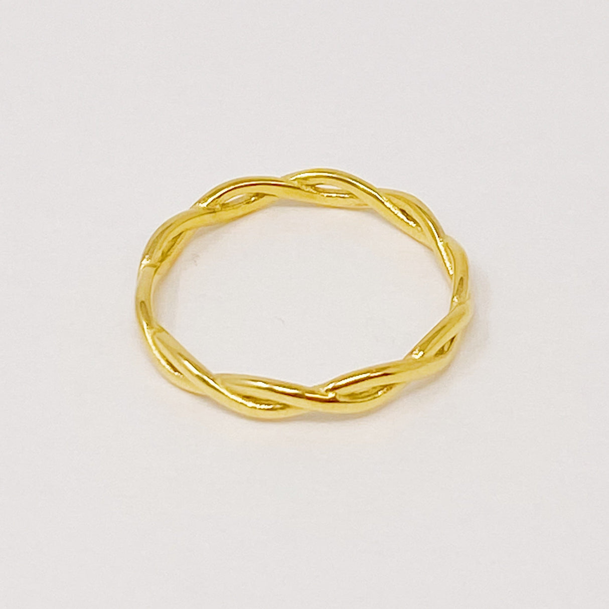 Dainty Twisted Rope Ring by Ellisonyoung.com