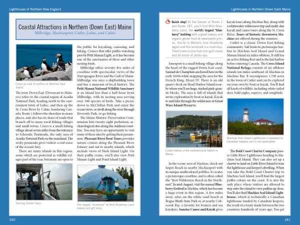 Lighthouses and Coastal Attractions of Northern New England by Schiffer Publishing