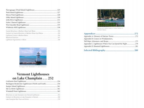 Lighthouses and Coastal Attractions of Northern New England by Schiffer Publishing