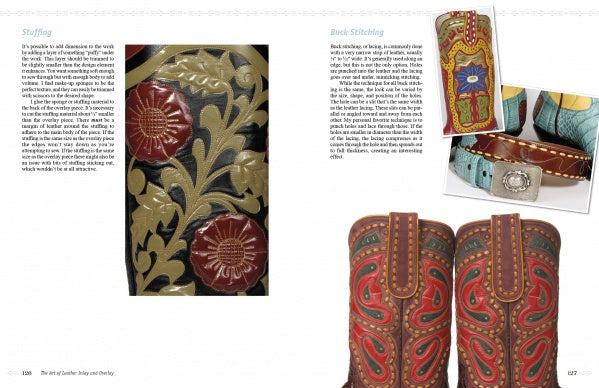 The Art of Leather Inlay and Overlay by Schiffer Publishing