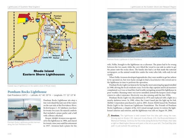 Lighthouses and Coastal Attractions of Southern New England by Schiffer Publishing