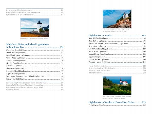 Lighthouses and Coastal Attractions of Northern New England by Schiffer Publishing