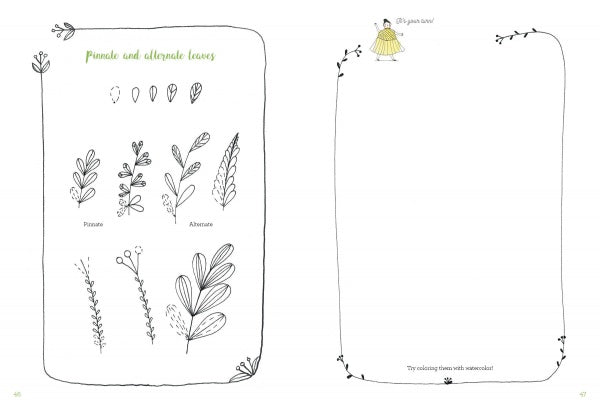 Floral Doodling Handbook by Schiffer Publishing