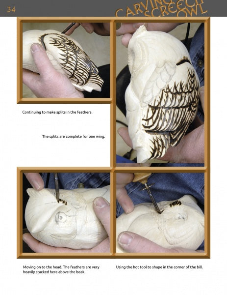 Carving the Screech Owl by Schiffer Publishing