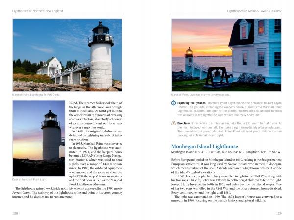 Lighthouses and Coastal Attractions of Northern New England by Schiffer Publishing