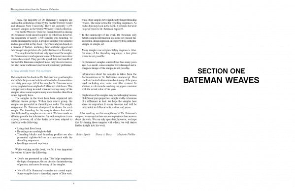 Weaving Innovations from the Bateman Collection by Schiffer Publishing