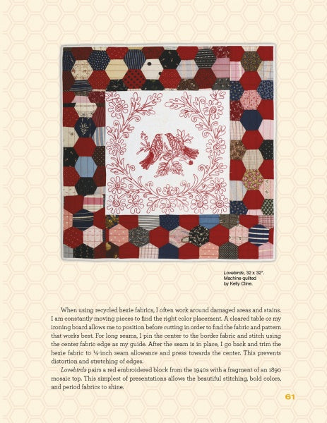 Recycled Hexie Quilts by Schiffer Publishing