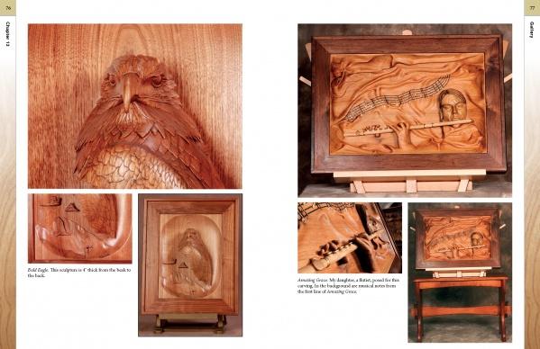 Deep Relief Wood Carving by Schiffer Publishing