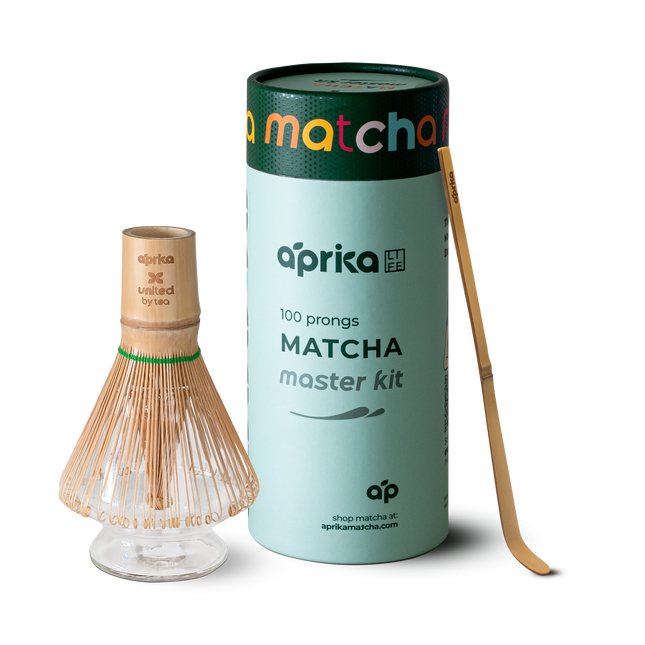 Matcha Bamboo Whisk & Holder Set by Aprika Life