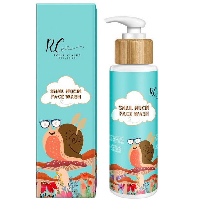 Snail Mucin Face Wash by Rosie Claire Cosmetics