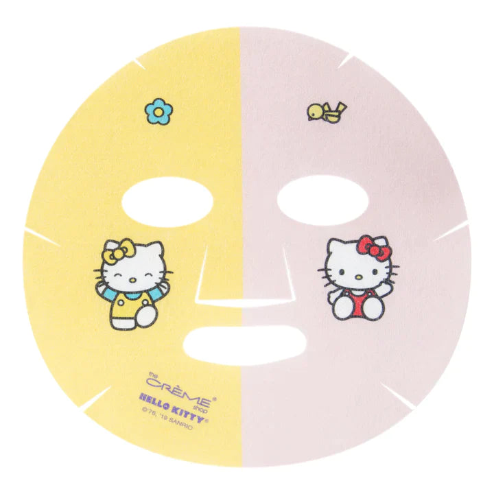 Hello Kitty & Mimi | Pineapple & Hyaluronic Acid Fusion Sheet Mask by Innogoodshop