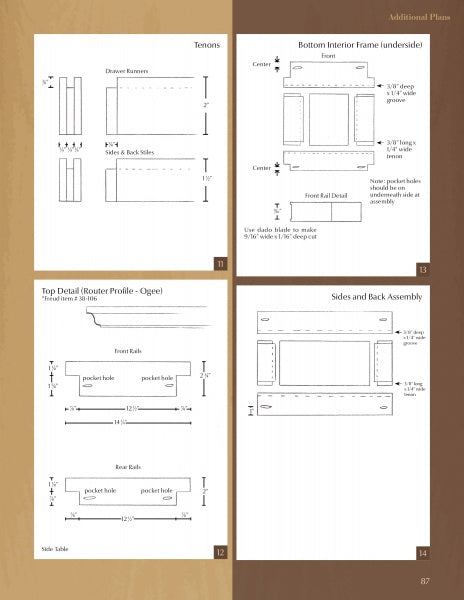 Building a Panel Bedroom Suite by Schiffer Publishing