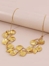 Leaves Shape Solid Color Necklaces Accessories by migunica