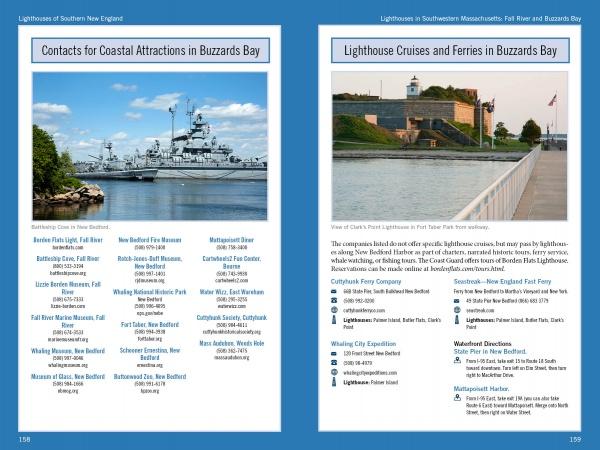 Lighthouses and Coastal Attractions of Southern New England by Schiffer Publishing