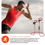 HyperGear Marathon Sport Wireless Bluetooth Earphones (MARPHONES-PRNT) by Jupiter Gear