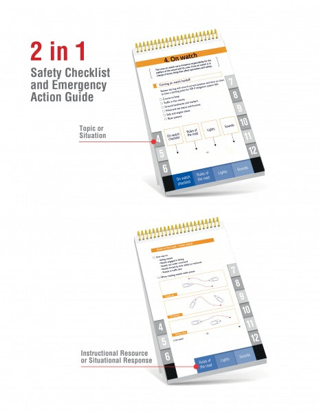 SeaWise Emergency Action Guide and Safety Checklists for Motor Yachts by Schiffer Publishing