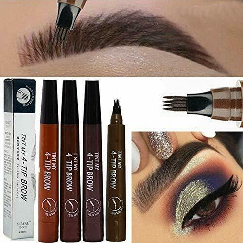 1Ps Microblading Eyebrow Pen Waterproof Fork Tip Tattoo Long Last Eyebrow Pencil by Plugsus Home Furniture