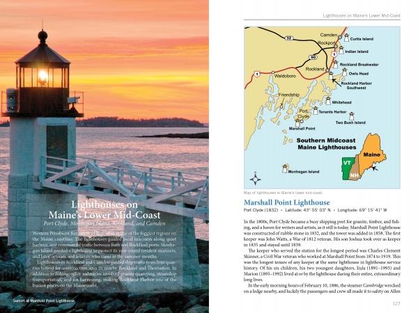 Lighthouses and Coastal Attractions of Northern New England by Schiffer Publishing